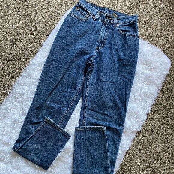 Vintage Levi’s MADE IN USA Hi Rise Mom Jeans Size 5 17512-0807 - Picture 9 of 11